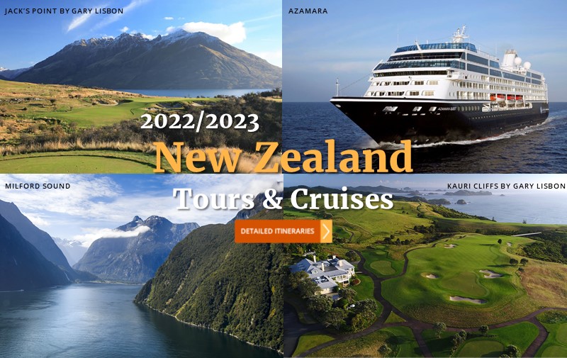 2022/2023 New Zealand Tours & Golf Cruises - PerryGolf.com/NZ
