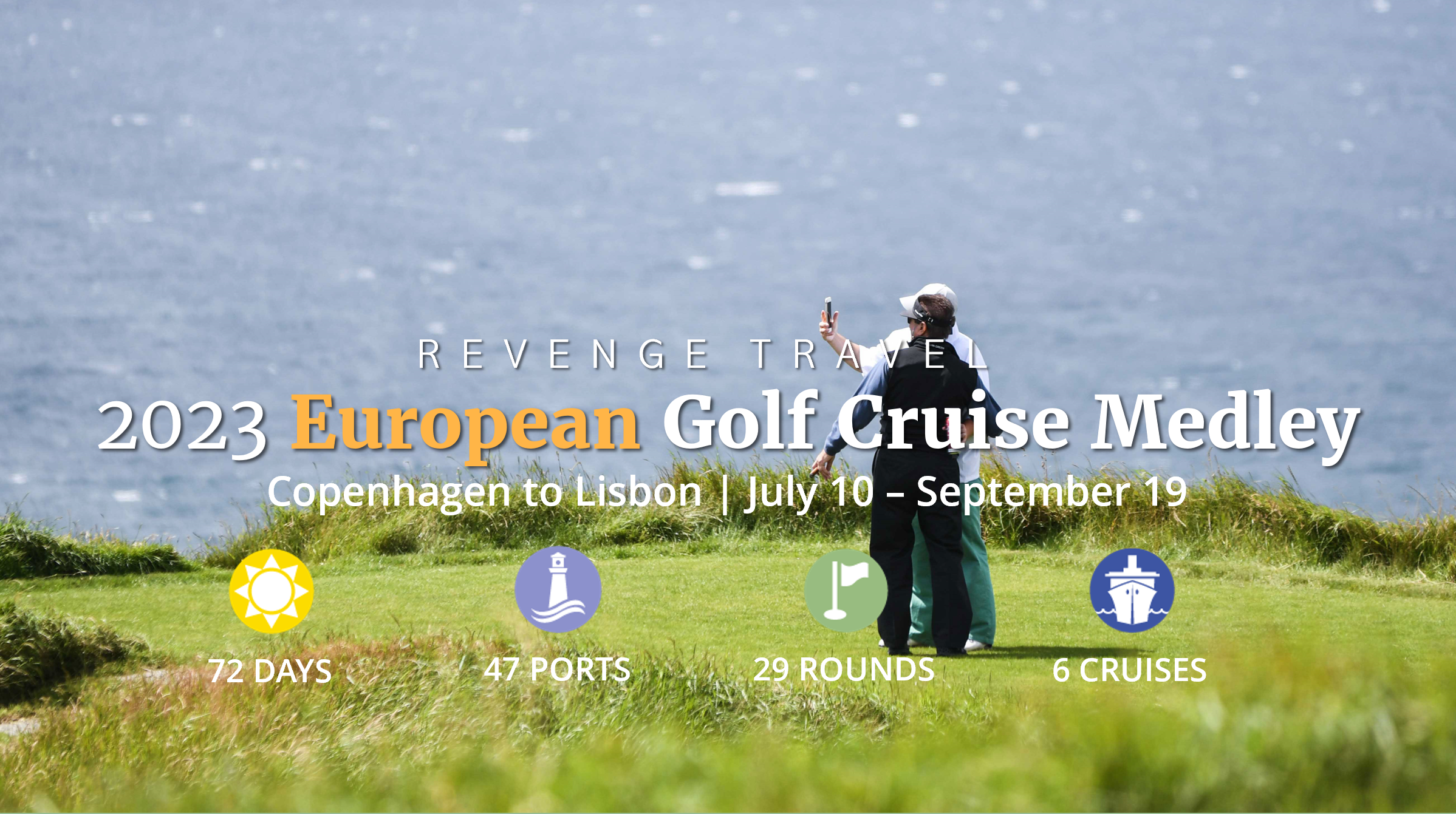 WEBINAR 24 FEB: European Golf Cruise Medley 2023 - PerryGolf.com