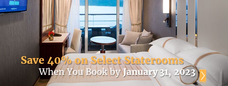 Save 40% on Select Staterooms When You Book by January 31, 2023 - PerryGolf.com